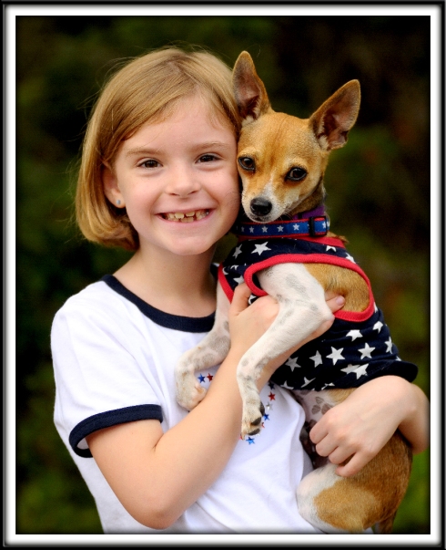 Girly Girl & the Star Spangled Chihuahua